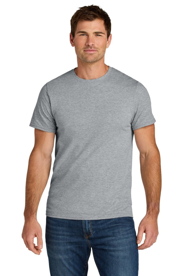 Jerzees Ultimate ™ Unisex Ring Spun T-Shirt IC46M - Jerzees IC46M Athletic Heather S T-Shirts