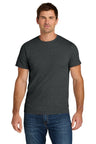 Jerzees Ultimate ™ Unisex Ring Spun T-Shirt IC46M - Jerzees IC46M Black Ink Heather S T-Shirts