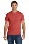 Jerzees Ultimate ™ Unisex Ring Spun T-Shirt IC46M - Jerzees IC46M Fiery Red Heather S T-Shirts