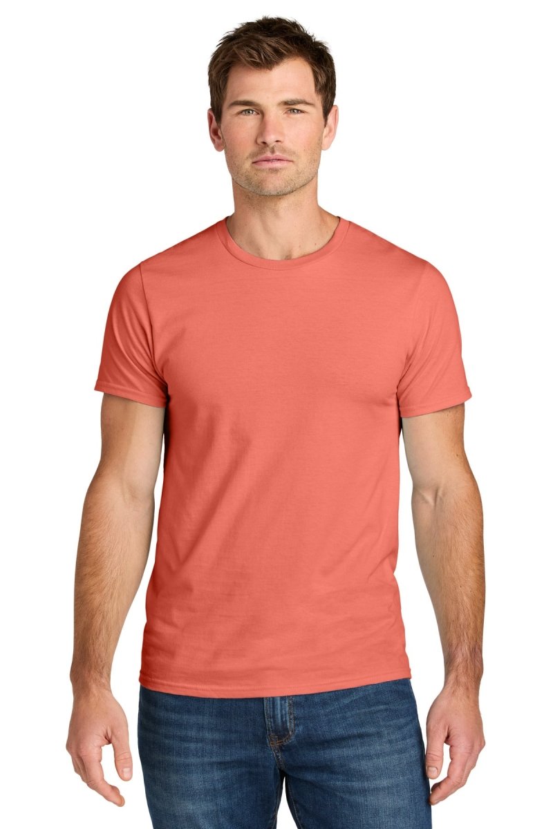 Jerzees Ultimate ™ Unisex Ring Spun T-Shirt IC46M - Jerzees IC46M Sunset Coral S T-Shirts