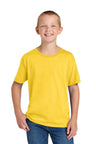 Jerzees Ultimate ™ Youth Ring Spun T-Shirt IC46B - Jerzees IC46B Island Yellow XS T-Shirts
