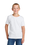 Jerzees Ultimate ™ Youth Ring Spun T-Shirt IC46B - Jerzees IC46B White XS T-Shirts