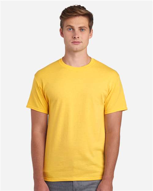 JERZEES Unisex Dri - Power® 50/50 T-Shirt - JERZEES 29MR Island Yellow S Short Sleeve T-Shirts