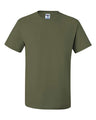 JERZEES Unisex Dri - Power® 50/50 T-Shirt - JERZEES 29MR Military Green S Short Sleeve T-Shirts