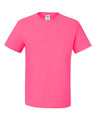 JERZEES Unisex Dri - Power® 50/50 T-Shirt - JERZEES 29MR Neon Pink L Short Sleeve T-Shirts