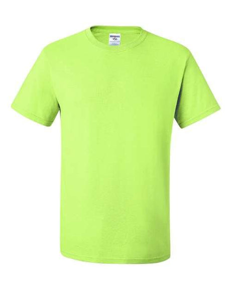JERZEES Unisex Dri - Power® 50/50 T-Shirt - JERZEES 29MR Safety Green S Short Sleeve T-Shirts