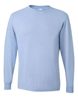 JERZEES Unisex Dri - Power® Long Sleeve 50/50 T-Shirt - JERZEES 29LSR Light Blue S Short Sleeve T-Shirts