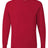 JERZEES Unisex Dri - Power® Long Sleeve 50/50 T-Shirt - JERZEES 29LSR True Red S Short Sleeve T-Shirts