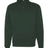JERZEES Unisex Nublend® Cadet Collar Quarter - Zip Sweatshirt - JERZEES 995MR Forest Green L Zip Hoodies