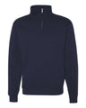 JERZEES Unisex Nublend® Cadet Collar Quarter - Zip Sweatshirt - JERZEES 995MR J. Navy L Zip Hoodies