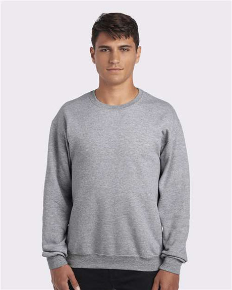JERZEES Unisex NuBlend® Crewneck Sweatshirt - JERZEES 562MR Athletic Heather S Crewneck Sweatshirts
