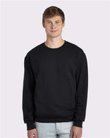 JERZEES Unisex NuBlend® Crewneck Sweatshirt - JERZEES 562MR Black S Crewneck Sweatshirts