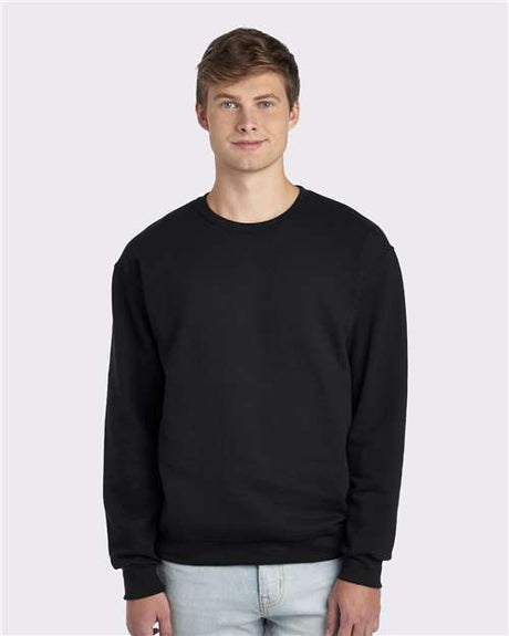 JERZEES Unisex NuBlend® Crewneck Sweatshirt - JERZEES 562MR Black S Crewneck Sweatshirts