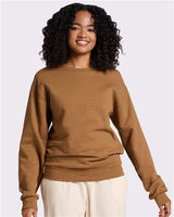 JERZEES Unisex NuBlend® Crewneck Sweatshirt - JERZEES 562MR Golden Pecan 4XL Crewneck Sweatshirts