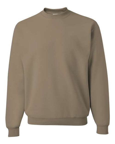 JERZEES Unisex NuBlend® Crewneck Sweatshirt - JERZEES 562MR Khaki S Crewneck Sweatshirts