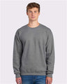 JERZEES Unisex NuBlend® Crewneck Sweatshirt - JERZEES 562MR Oxford S Crewneck Sweatshirts