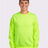 JERZEES Unisex NuBlend® Crewneck Sweatshirt - JERZEES 562MR Safety Green S Crewneck Sweatshirts