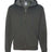 JERZEES Unisex NuBlend® Full - Zip Hooded Sweatshirt - JERZEES 993MR Black Heather S Zip Hoodies