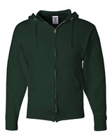 JERZEES Unisex NuBlend® Full - Zip Hooded Sweatshirt - JERZEES 993MR Forest Green M Zip Hoodies