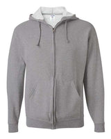 JERZEES Unisex NuBlend® Full - Zip Hooded Sweatshirt - JERZEES 993MR Oxford L Zip Hoodies