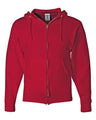 JERZEES Unisex NuBlend® Full - Zip Hooded Sweatshirt - JERZEES 993MR True Red S Zip Hoodies