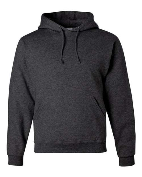 JERZEES Unisex NuBlend® Hooded Sweatshirt - JERZEES 996MR Black Heather S Sweatshirts