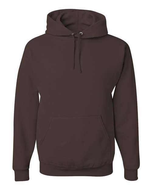 JERZEES Unisex NuBlend® Hooded Sweatshirt - JERZEES 996MR Chocolate S Sweatshirts