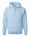 JERZEES Unisex NuBlend® Hooded Sweatshirt - JERZEES 996MR Light Blue S Sweatshirts