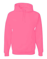 JERZEES Unisex NuBlend® Hooded Sweatshirt - JERZEES 996MR Neon Pink S Sweatshirts