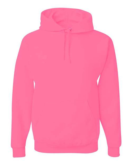 JERZEES Unisex NuBlend® Hooded Sweatshirt - JERZEES 996MR Neon Pink S Sweatshirts