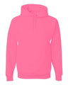 JERZEES Unisex NuBlend® Hooded Sweatshirt - JERZEES 996MR Neon Pink S Sweatshirts