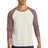 Jerzees ® Unisex Premium Blend Combed Ring Spun 3/4 - Sleeve Raglan 560R - Jerzees 560R Sweet Cream Heather/ Heather Mauve S T-Shirts