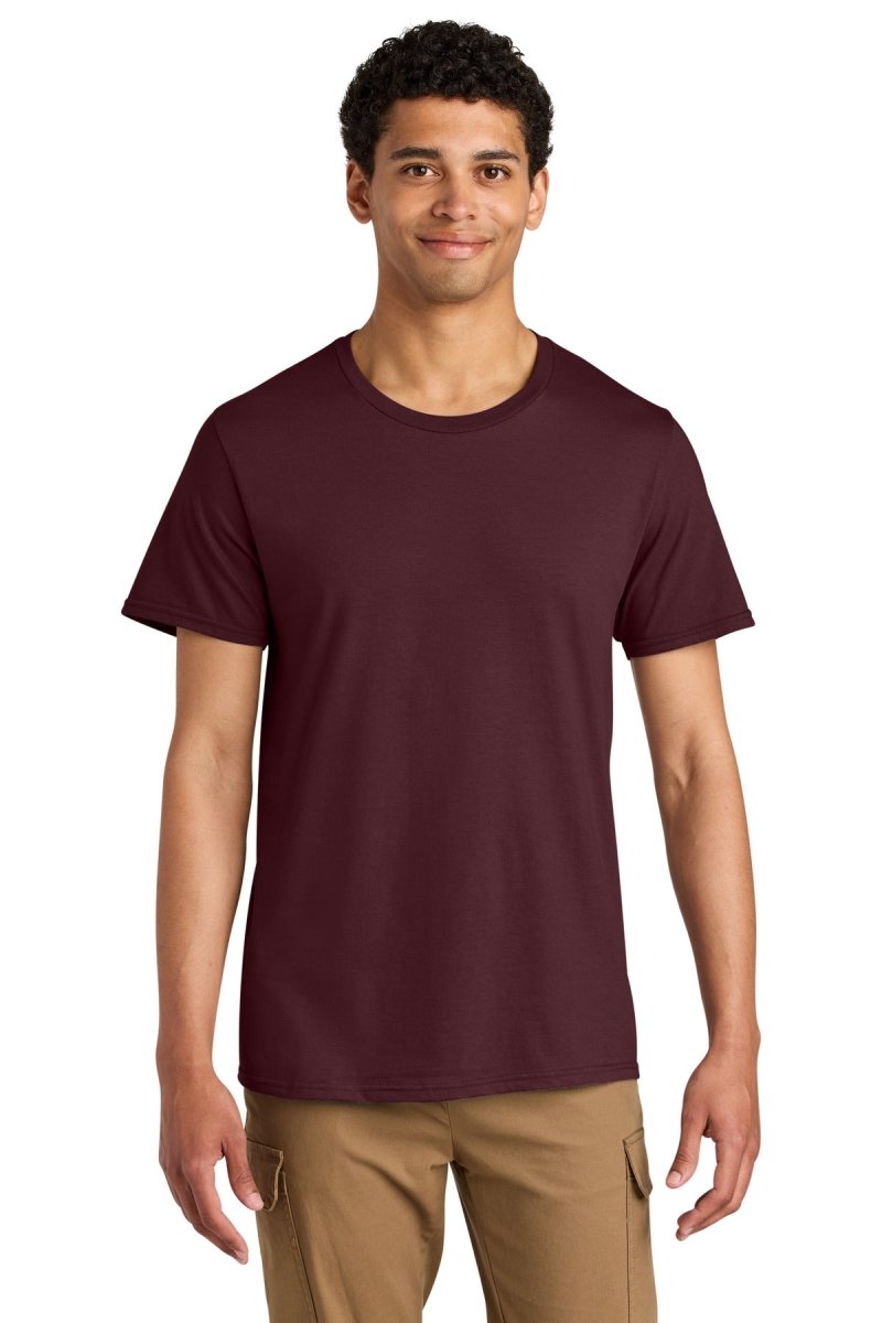 Jerzees ® Unisex Premium Combed Ring Spun Cotton Tee 570M - Jerzees 570M Maroon S T-Shirts