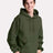 JERZEES Unisex Rugged Hooded Sweatshirt - JERZEES H12MR Military Green S Sweatshirts