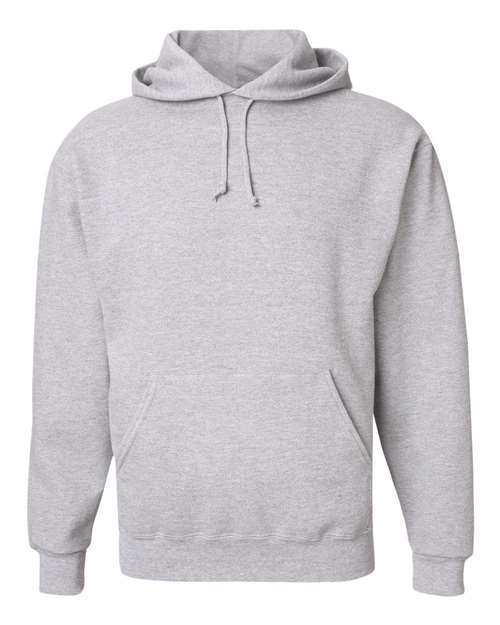 JERZEES Unisex Super Sweats NuBlend® Hooded Sweatshirt - JERZEES 4997MR Ash S Sweatshirts
