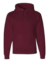 JERZEES Unisex Super Sweats NuBlend® Hooded Sweatshirt - JERZEES 4997MR Maroon S Sweatshirts