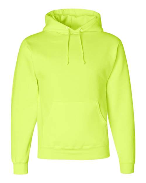 JERZEES Unisex Super Sweats NuBlend® Hooded Sweatshirt - JERZEES 4997MR Safety Green S Sweatshirts