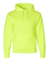 JERZEES Unisex Super Sweats NuBlend® Hooded Sweatshirt - JERZEES 4997MR Safety Green S Sweatshirts