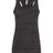 JERZEES Women's Snow Heather Jersey Racerback Tank Top - JERZEES 88WTKR Black Ink S Tank Top