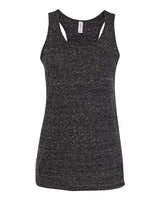 JERZEES Women's Snow Heather Jersey Racerback Tank Top - JERZEES 88WTKR Black Ink S Tank Top