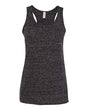 JERZEES Women's Snow Heather Jersey Racerback Tank Top - JERZEES 88WTKR Black Ink S Tank Top