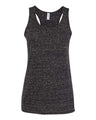 JERZEES Women's Snow Heather Jersey Racerback Tank Top - JERZEES 88WTKR Black Ink S Tank Top