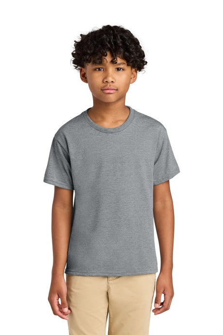 Jerzees ® Youth Dri - Power ® 100% Polyester Tee 21B - Jerzees 21B Athletic Heather S T-Shirts