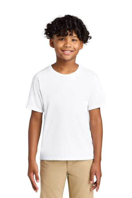 Jerzees ® Youth Dri - Power ® 100% Polyester Tee 21B - Jerzees 21B White S T-Shirts