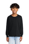 Jerzees ® Youth Dri - Power ® 50/50 Cotton/Poly Long Sleeve 29BL - Jerzees 29BL Black S T-Shirts