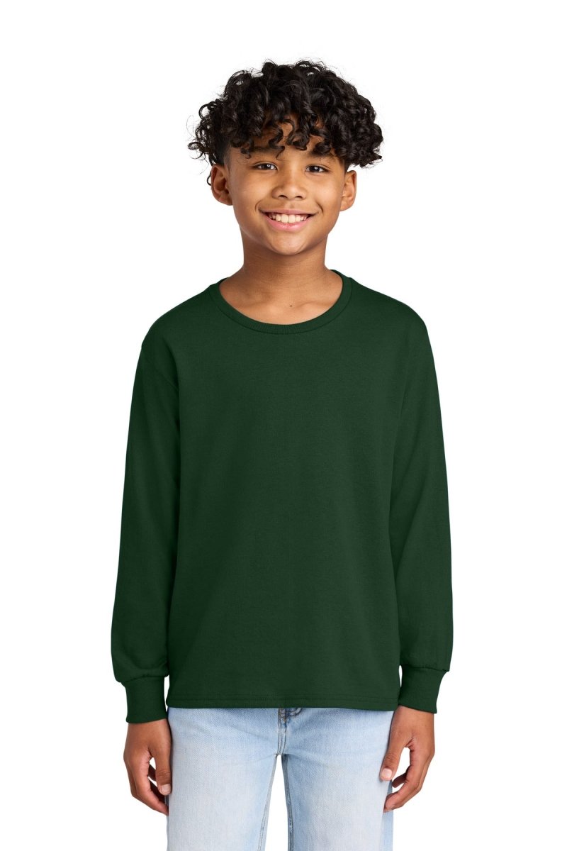Jerzees ® Youth Dri - Power ® 50/50 Cotton/Poly Long Sleeve 29BL - Jerzees 29BL Forest Green S T-Shirts