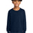Jerzees ® Youth Dri - Power ® 50/50 Cotton/Poly Long Sleeve 29BL - Jerzees 29BL J. Navy S T-Shirts
