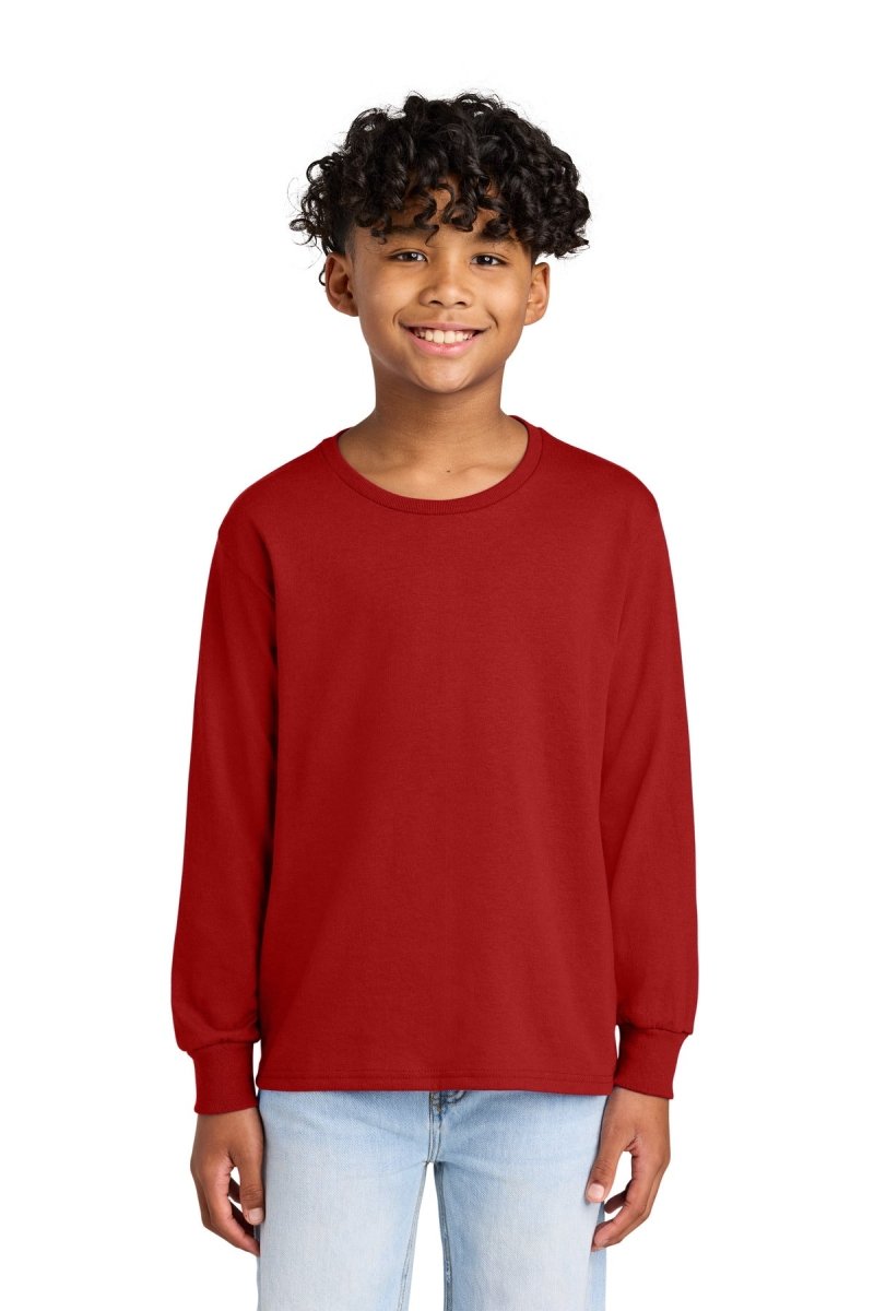 Jerzees ® Youth Dri - Power ® 50/50 Cotton/Poly Long Sleeve 29BL - Jerzees 29BL True Red S T-Shirts
