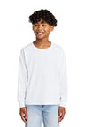 Jerzees ® Youth Dri - Power ® 50/50 Cotton/Poly Long Sleeve 29BL - Jerzees 29BL White S T-Shirts
