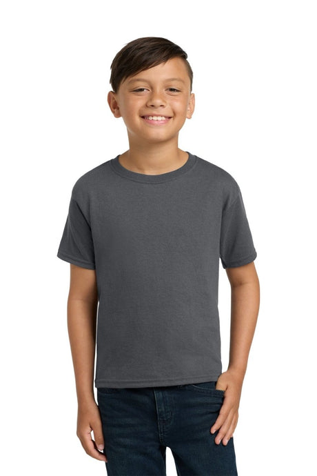 Jerzees ® - Youth Dri - Power ® 50/50 Cotton/Poly T-Shirt. 29B - Jerzees 29B Charcoal Grey XS T-Shirts